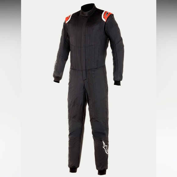 Alpinestars Hypertech V2 Black Racing Suit with Orange Accents 50 NEW - Picture 1 of 1